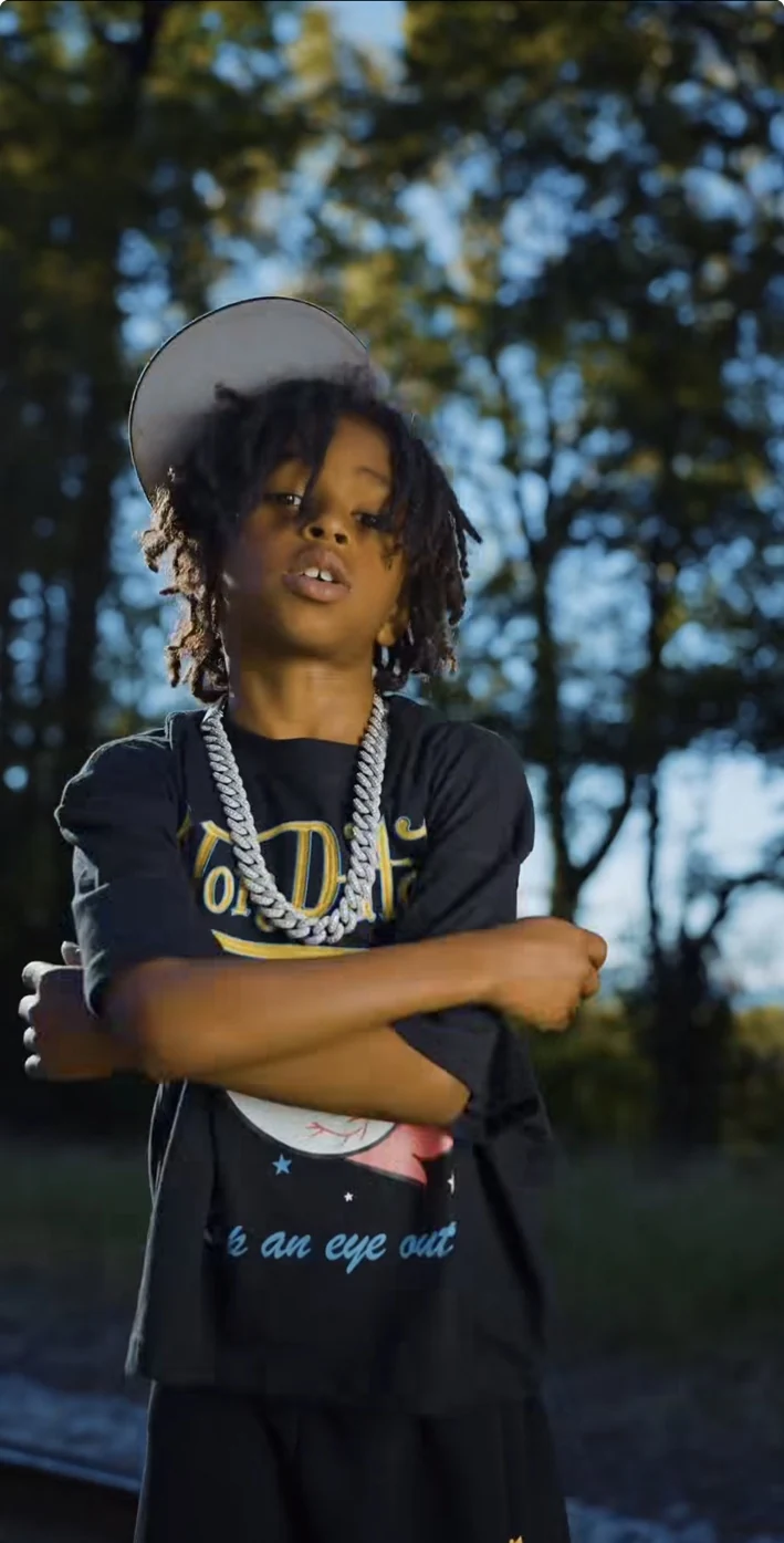 Big Mondo in the Crying On The Creek official music video